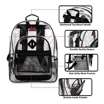 Kohls clear backpack sale