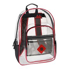 Clear backpack clearance name brand