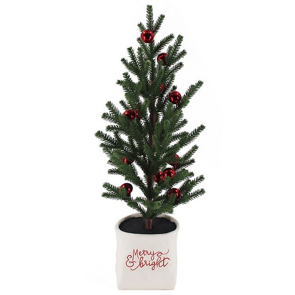 St. Nicholas Square® Merry Bright Artificial Christmas Tree Floor Decor