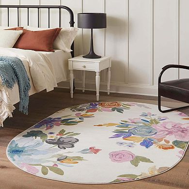 Unique Loom Laura Blossom Rug