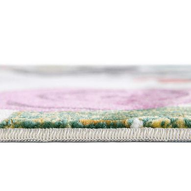 Unique Loom Laura Blossom Rug