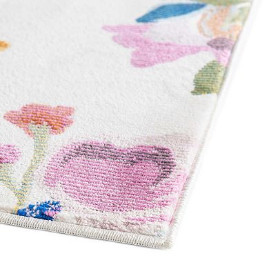 Unique Loom Laura Blossom Rug