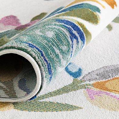 Unique Loom Laura Blossom Rug