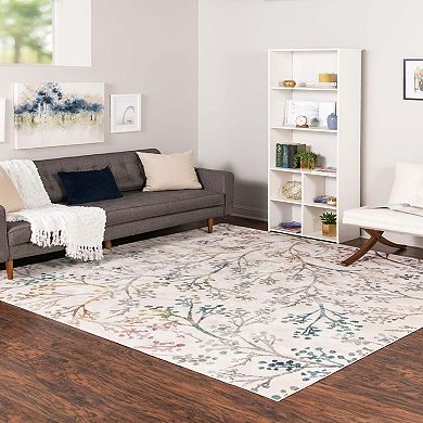 Unique Loom Yoshino Blossom Rug