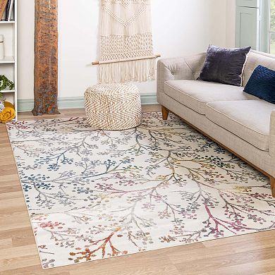 Unique Loom Yoshino Blossom Rug