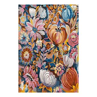 Unique Loom Negril Blossom Rug