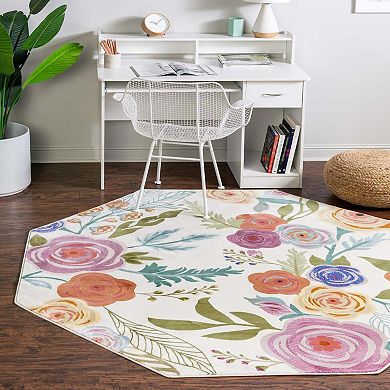 Unique Loom Ashley Blossom Rug