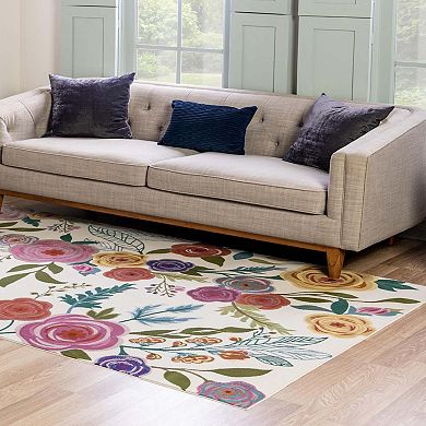 Unique Loom Ashley Blossom Rug