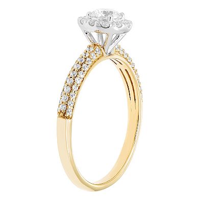 The Regal Collection IGL Certified 3/4 Carat T.W. Diamond Engagement Ring
