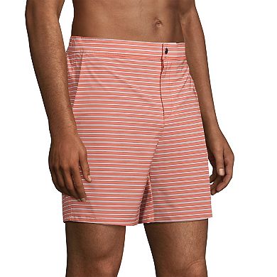 Big & Tall Lands' End 7-in. Sunset Swim Trunks