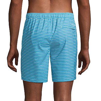 Big & Tall Lands' End 7-in. Sunset Swim Trunks