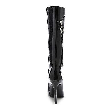 Rag & Co Tsaroh Women's Heeled Knee-High Boots