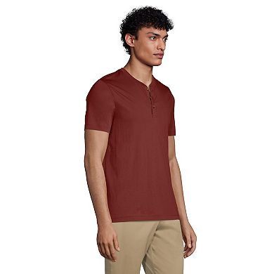 Big & Tall Lands' End Supima Jersey Henley