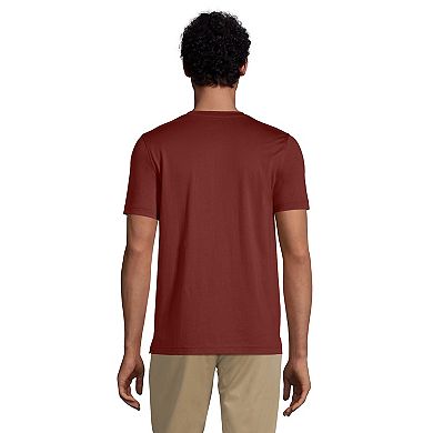 Big & Tall Lands' End Supima Jersey Henley