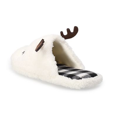mens reindeer slippers