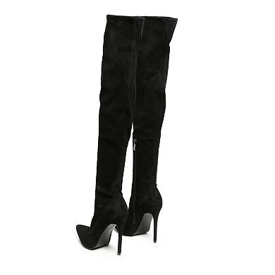 London Rag Madman Women's Thigh-High Boots