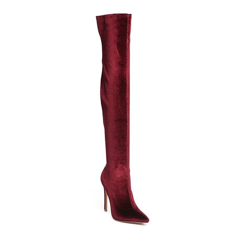 Kohls best sale burgundy boots