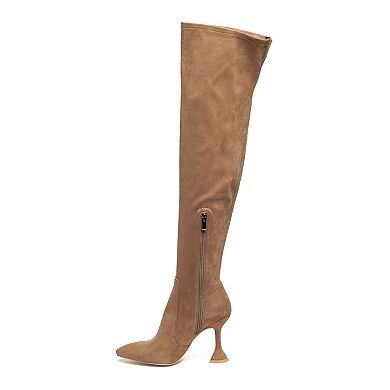 London Rag Brandy Women's Thigh-High Boots