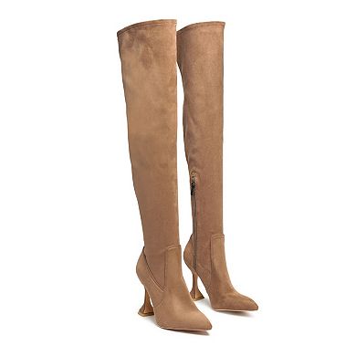 London Rag Brandy Women's Thigh-High Boots
