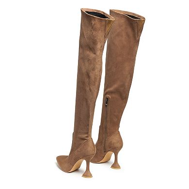 London Rag Brandy Women's Thigh-High Boots