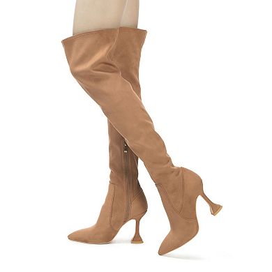 London Rag Brandy Women's Thigh-High Boots