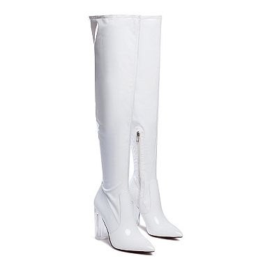 London Rag Noire Women's Thigh-High Boots