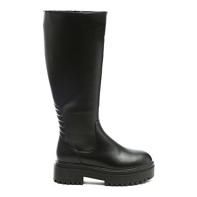 London Rag Axle Women's Knee-High Boots