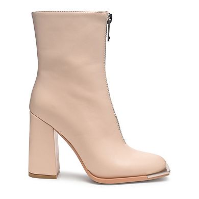 London Rag Flower Blade Women's Heeled Ankle Boots