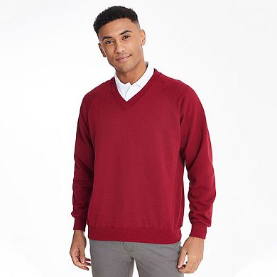 Maddins Mens Coloursure V-Neck Sweatshirt