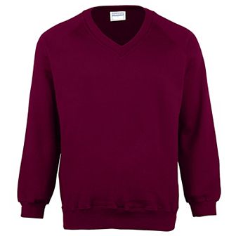 Maddins Mens Coloursure V-Neck Sweatshirt