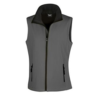 Result Core Womens/Ladies Printable Softshell Bodywarmer