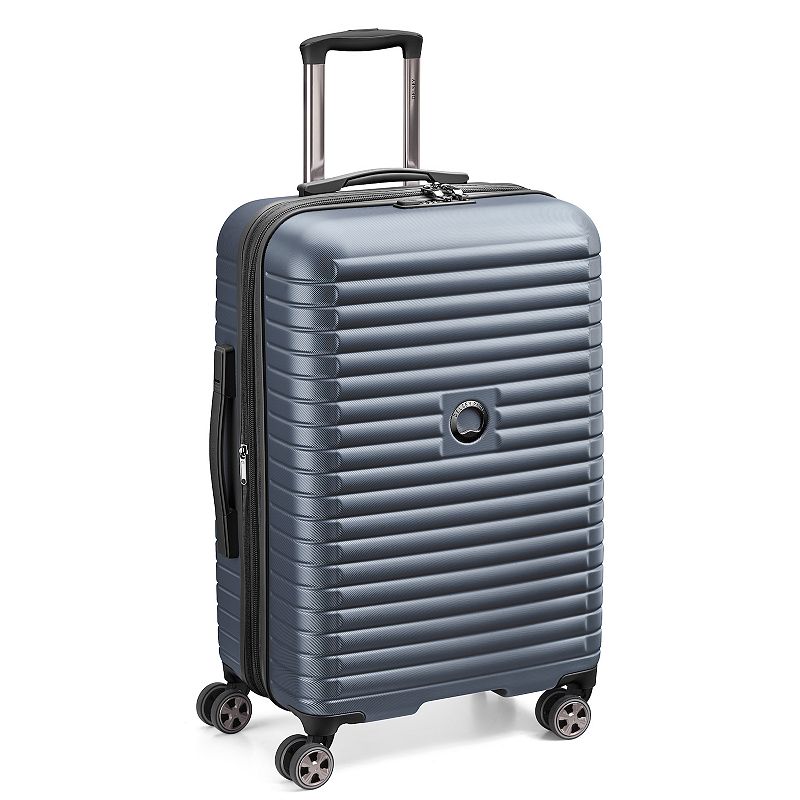 Delsey Cruise 3 Hardside Spinner Luggage, Dark Grey, 24 INCH