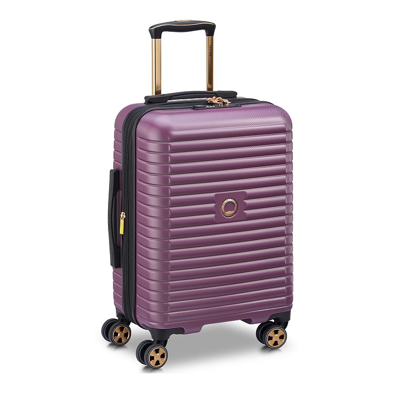Delsey Cruise 3 Hardside Spinner Luggage, Purple, 28 INCH