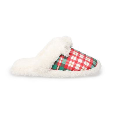 Kids Jammies For Your Families® Plaid Scuff Slippers
