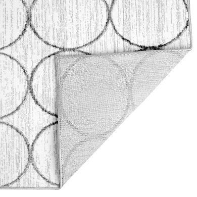 Unique Loom Dots Matrix Trellis Rug