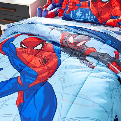 Full size spiderman comforter set hotsell