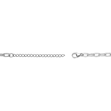 Gemminded Sterling Silver Amethyst Pendant Necklace