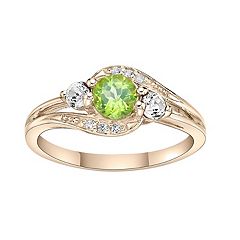 Kohls store peridot jewelry