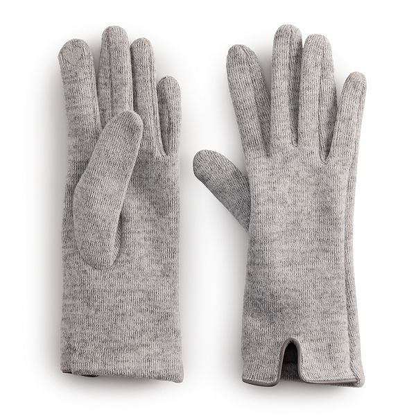 Women's LC Lauren Conrad Gloves - Light Gray (S-M)