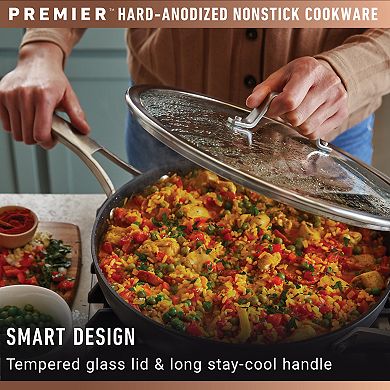 Calphalon Premier 11-pc. Hard-Anodized Nonstick Cookware Set