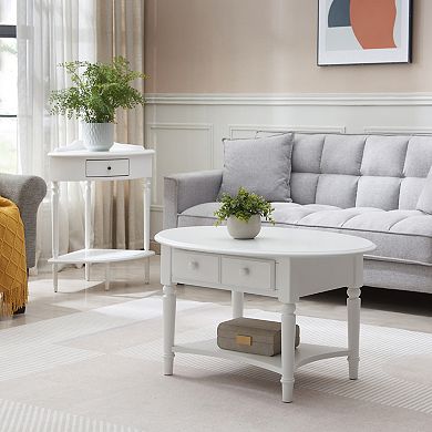 Leick Furniture Cottage Corner End Table