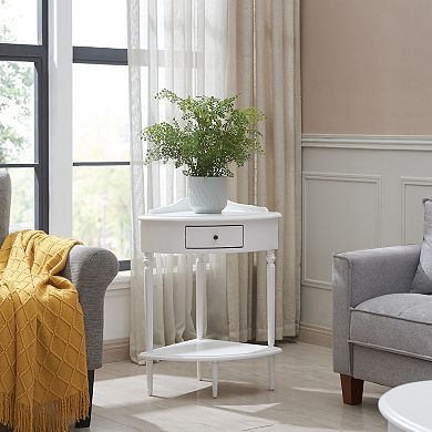 Leick Furniture Cottage Corner End Table