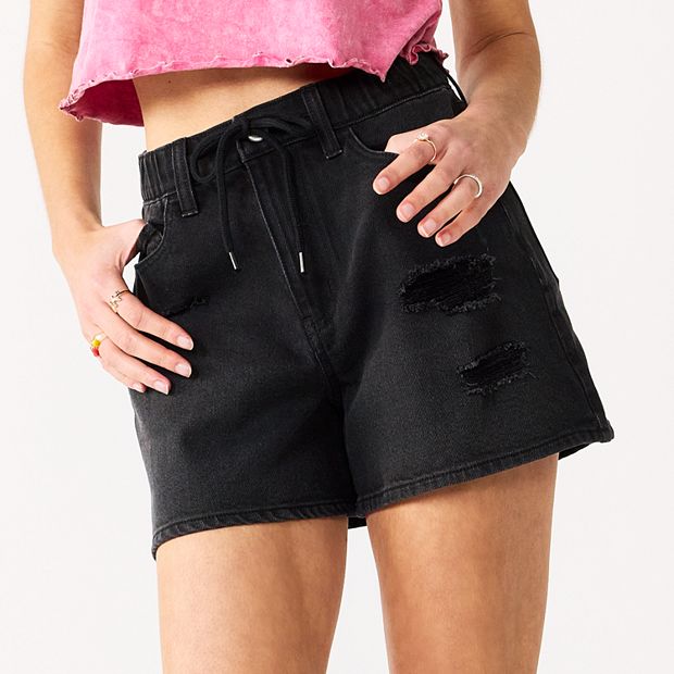 Juniors high waisted shorts outlet