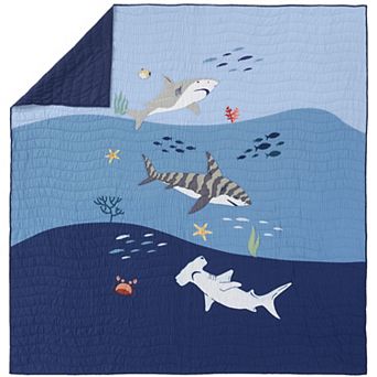 Lands' End Kids Cotton Printed Quilt or Sham