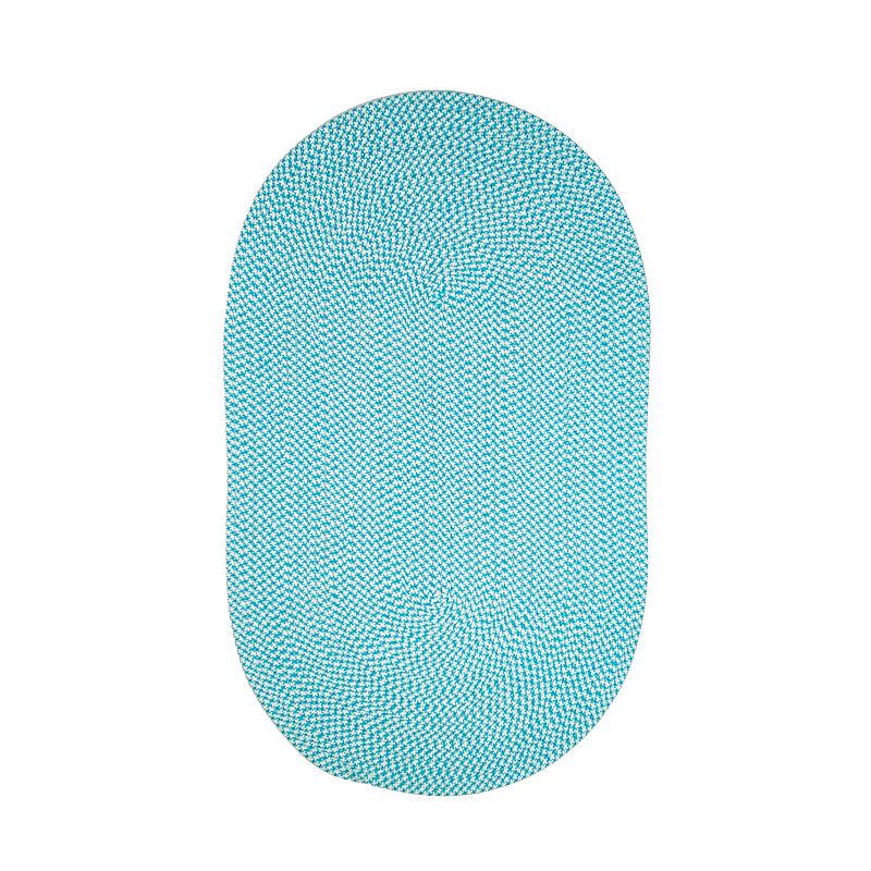 Colonial Mills Jamestown Houndstooth Tweed Rug, Multicolor, 5X7FT OVAL