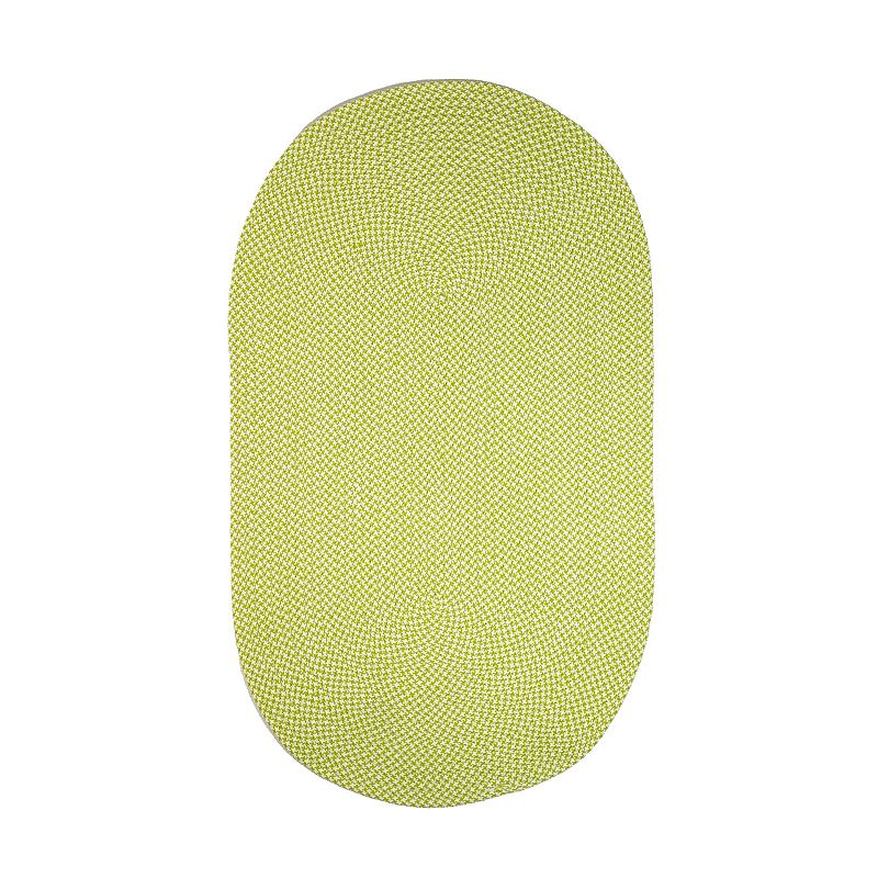 Colonial Mills Jamestown Houndstooth Tweed Rug, Multicolor, 5X7FT OVAL