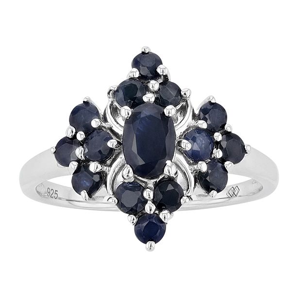 Kohls blue hot sale sapphire ring