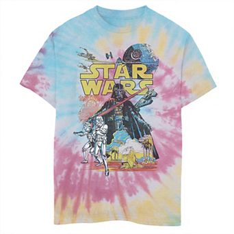 Boys 8-20 Star Wars Darth Vader Rebel Classic Tie Dye Graphic Tee