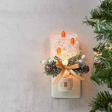 St. Nicholas Square Three Candle Night Light