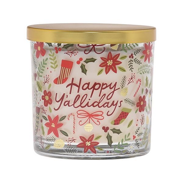 Sonoma Goods For Life® Winter Lights Happy Y'allidays 13oz. Candle Jar